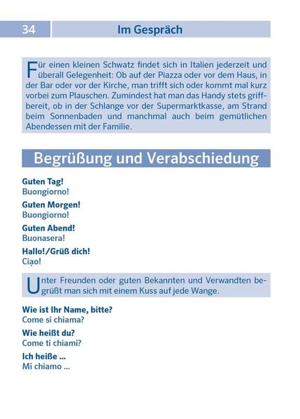 PONS Pocket-Sprachführer Italienisch