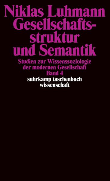 Produktbild: Gesellschaftsstruktur und Semantik