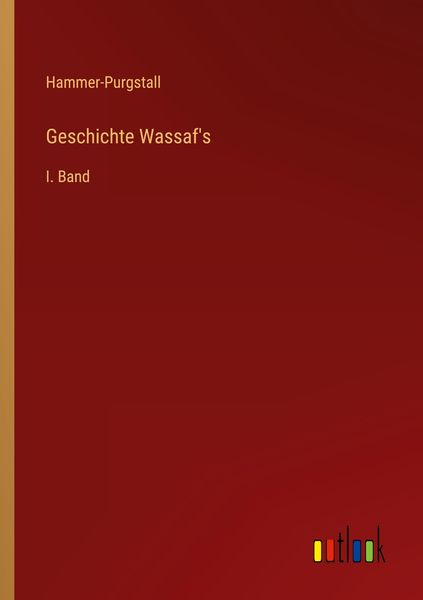 Produktbild: Geschichte Wassaf's