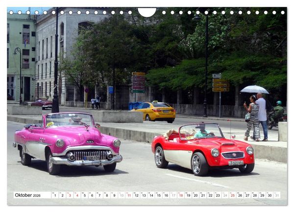 Produktbild: Englische Roadster - Oldtimer Schmuckst&uuml;cke der F&uuml;nfziger Jahre (Wandkalender 2026 DIN A4 quer), CALVENDO Monatskalender