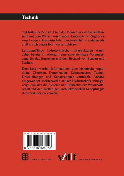Produktbild: Meisterwerke antiker Hydrotechnik