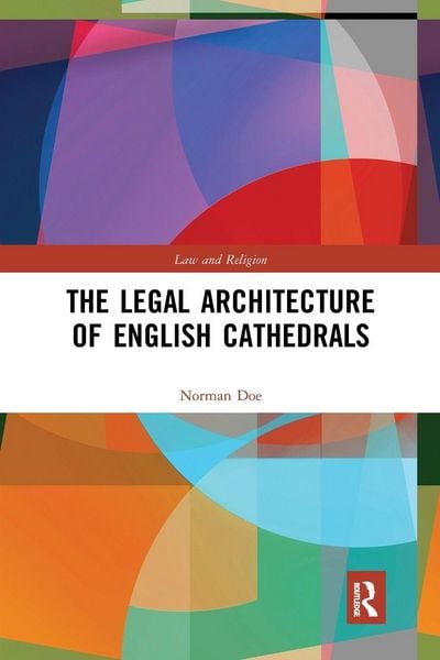 Produktbild: The Legal Architecture of English Cathedrals