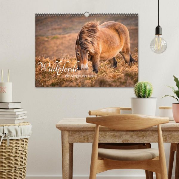 Produktbild: Wildperde - die Magie der Natur (Wandkalender 2026 DIN A3 quer), CALVENDO Monatskalender
