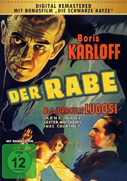 Produktbild: Der Rabe - digital remastered (inkl. Bonusfilm Die schwarze Katze)
