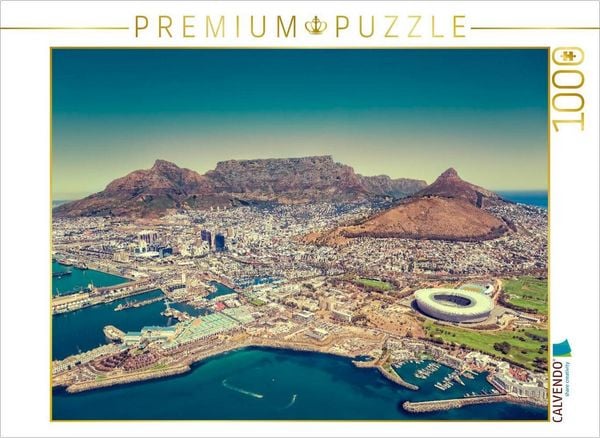 Produktbild: CALVENDO Puzzle Kapstadt | 1000 Teile Lege-Gr&ouml;&szlig;e 64x48cm Foto-Puzzle f&uuml;r gl&uuml;ckliche Stunden