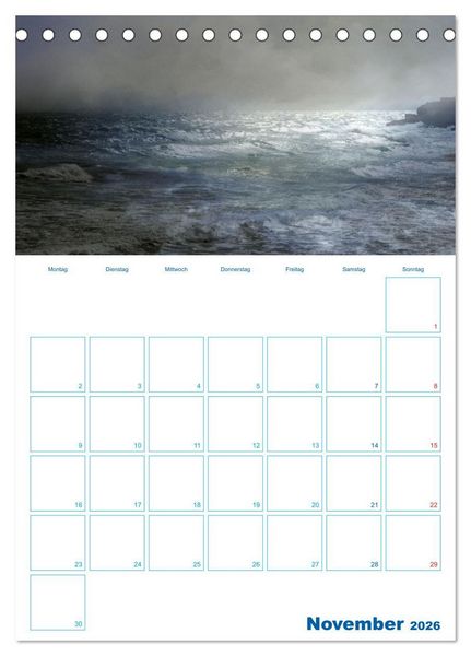 Produktbild: il Salento - maritim (Tischkalender 2026 DIN A5 hoch), CALVENDO Monatskalender