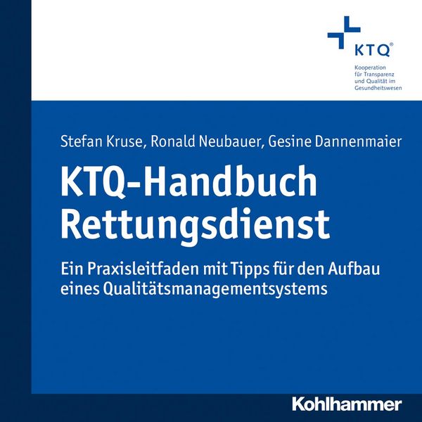 Produktbild: KTQ-Handbuch Rettungsdienst
