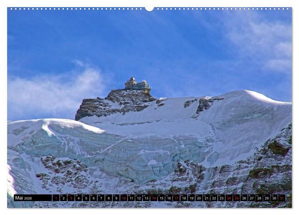 Produktbild: Das Dreigestirn im Berner Oberland. Eiger, M&ouml;nch und Jungfrau (Wandkalender 2026 DIN A2 quer), CALVENDO Monatskalender