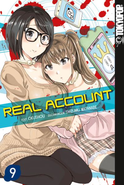 Real Account 09, Taschenbuch von Shizumu Watanabe , Okusho, Tokyopop GmbH, 9783842041684