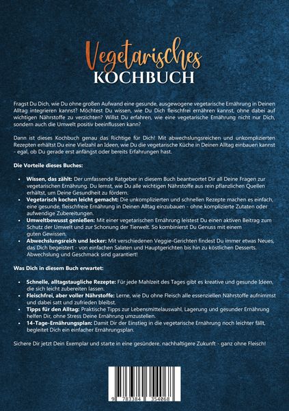 Produktbild: Vegetarisches Kochbuch
