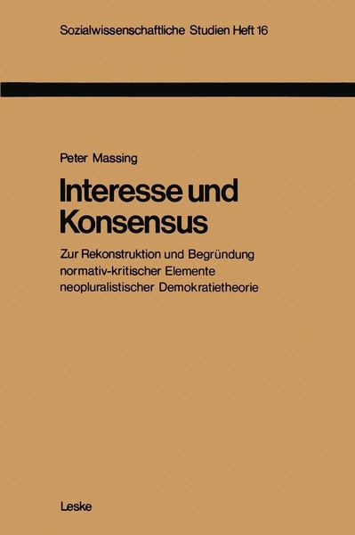 Produktbild: Interesse und Konsensus