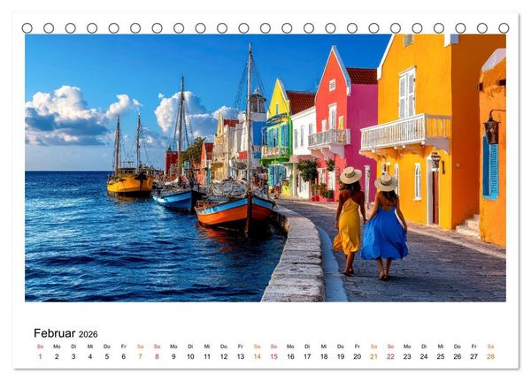 Produktbild: Magische Farbwelten der Erde (Tischkalender 2026 DIN A5 quer), CALVENDO Monatskalender