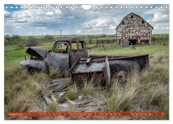 Produktbild: Wo der Wind Wohnt, Amerikas Lost Places (Wandkalender 2026 DIN A4 quer), CALVENDO Monatskalender
