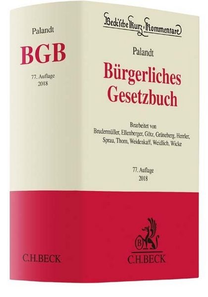 Produktbild: B&uuml;rgerliches Gesetzbuch