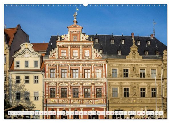 Produktbild: Erfurt. Perle Th&uuml;ringens. (Wandkalender 2026 DIN A2 quer), CALVENDO Monatskalender