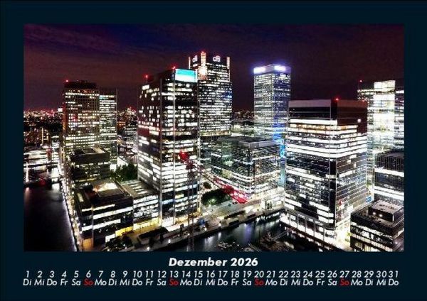 Produktbild: London 2026 Fotokalender DIN A5