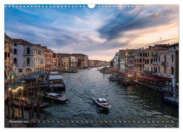 Produktbild: Malerisches Venedig (Wandkalender 2026 DIN A3 quer), CALVENDO Monatskalender