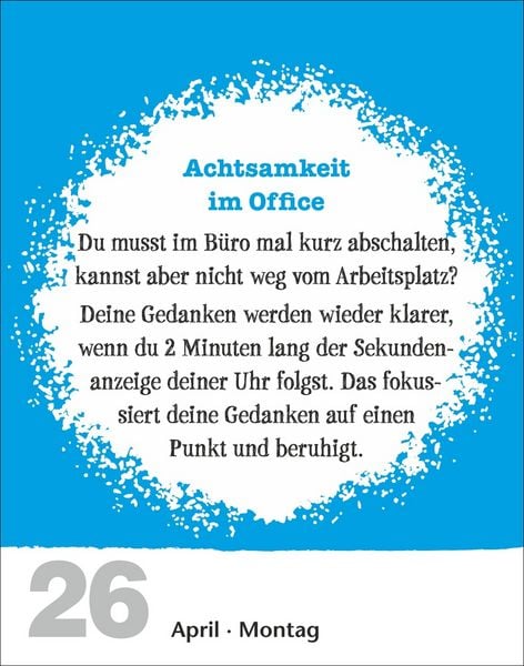 Produktbild: Lifehacks Tagesabrei&szlig;kalender 2027 - Der hilfreichste Kalender aller Zeiten