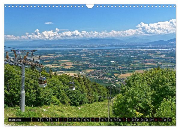 Produktbild: Au fil du temps... Du Jura aux Alpes (Calendrier mural 2026 DIN A3 vertical), CALVENDO calendrier mensuel