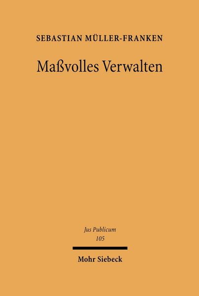Produktbild: Ma&szlig;volles Verwalten