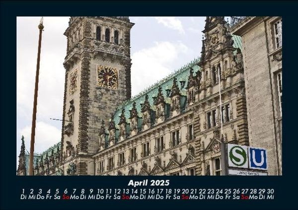 Produktbild: Hamburgs Sch&ouml;nheit 2025 Fotokalender DIN A5