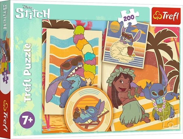 Produktbild: Puzzle 200 - Lilo & Stich