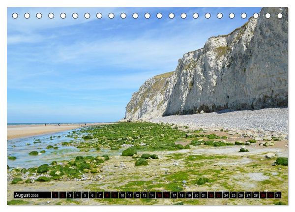 Produktbild: Entlang der Nordseek&uuml;ste (Tischkalender 2026 DIN A5 quer), CALVENDO Monatskalender