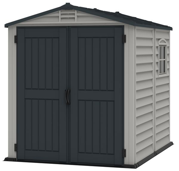 Produktbild: Kunststoff Ger&auml;tehaus 186x190 Gartenhaus Dreht&uuml;ren