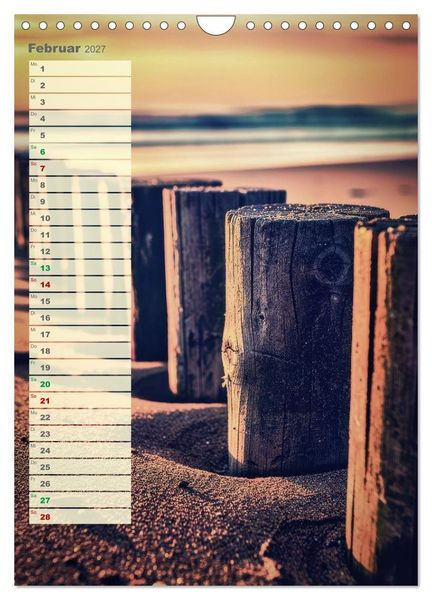 Produktbild: D&uuml;nen und Buhnen (Wandkalender 2027 DIN A4 hoch), CALVENDO Monatskalender