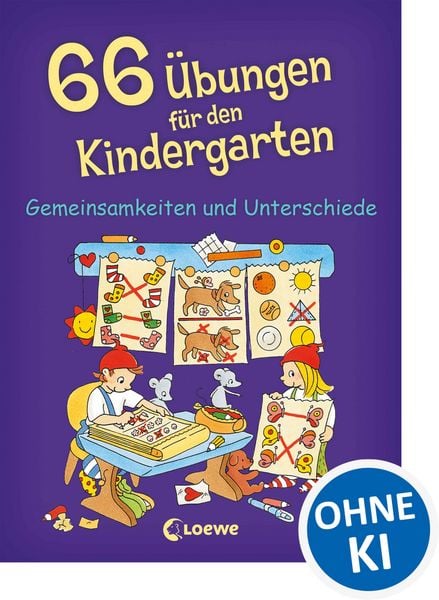 66 Übungen für den Kindergarten, Taschenbuch von Birgitt Carstens , Sabine Kalwitzki , Simone Wirtz, Loewe, 9783785575017