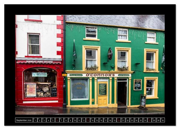Produktbild: IRLAND - Die sch&ouml;nsten Fassadenmalereien (hochwertiger Premium Wandkalender 2026 DIN A2 quer), Kunstdruck in Hochglanz