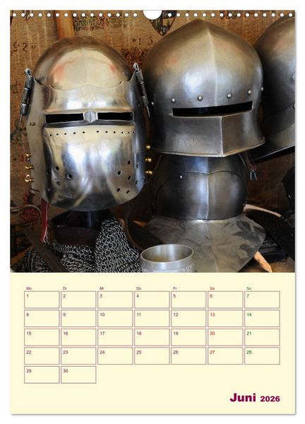 Produktbild: Spektakulum - Mittelalterliches Kalendarium (Wandkalender 2026 DIN A3 hoch), CALVENDO Monatskalender