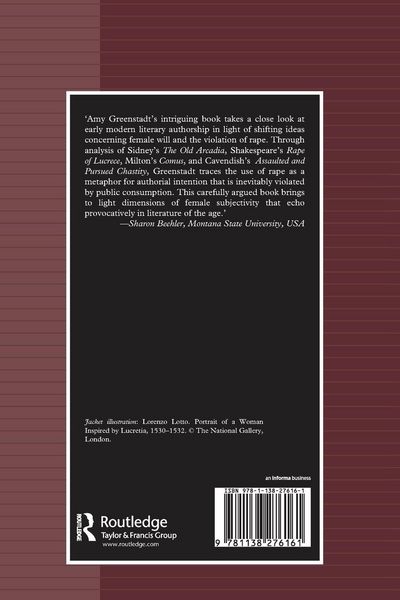 Produktbild: Rape and the Rise of the Author