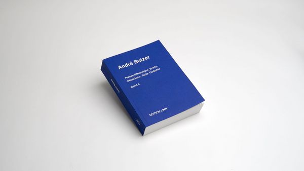 Produktbild: Andr&eacute; Butzer: Pressemitteilungen, Briefe, Gespr&auml;che, Texte, Gedichte