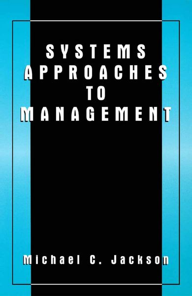 Produktbild: Systems Approaches to Management