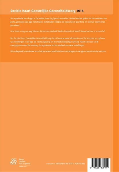 Produktbild: Sociale Kaart Geestelijke Gezondheidszorg 2014