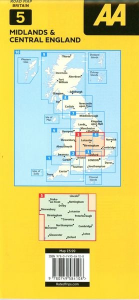 Produktbild: 05 Midlands & Central England