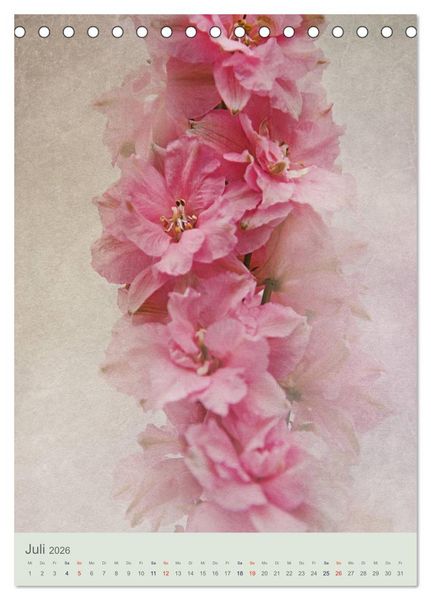 Produktbild: Flora (Tischkalender 2026 DIN A5 hoch), CALVENDO Monatskalender