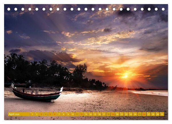 Produktbild: Kuba &bull; Impressionen (Tischkalender 2026 DIN A5 quer), CALVENDO Monatskalender