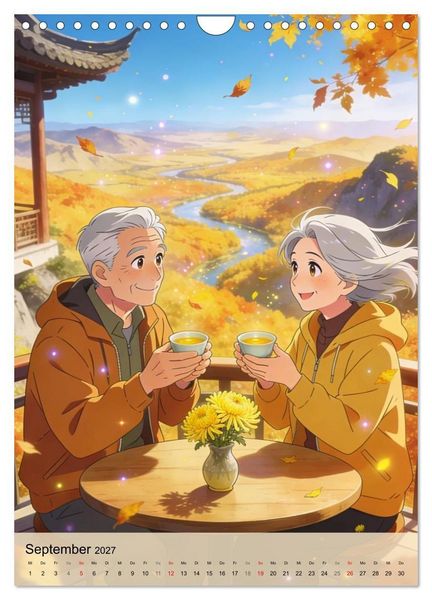 Produktbild: Herz zu Herz &ndash; China Edition (Wandkalender 2027 DIN A4 hoch), CALVENDO Monatskalender