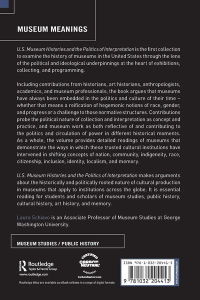 Produktbild: U.S. Museum Histories and the Politics of Interpretation