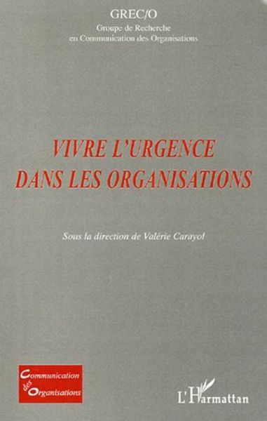 Produktbild: Vivre l'urgence dans les organisations