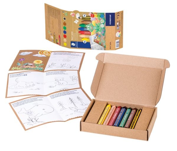 Produktbild: STAEDTLER Noris junior Schreib- und Zeichbedarf Noris junior 61 C1, Gemischtes Set Malaktivit&auml;ten f&uuml;r Kleinkinder
