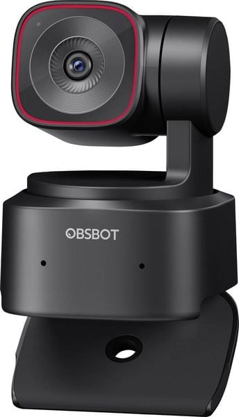 Obsbot Tiny 2 Lite PTZ 4K-Webcam 3840 x 2160 Pixel Schnelles Auto-Tracking per AI, Gestensteuerung