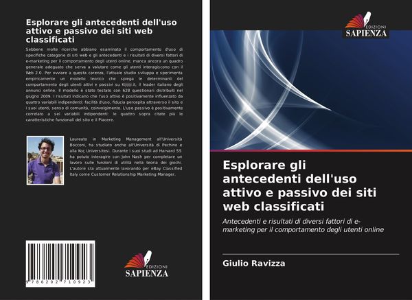 Produktbild: Esplorare gli antecedenti dell'uso attivo e passivo dei siti web classificati