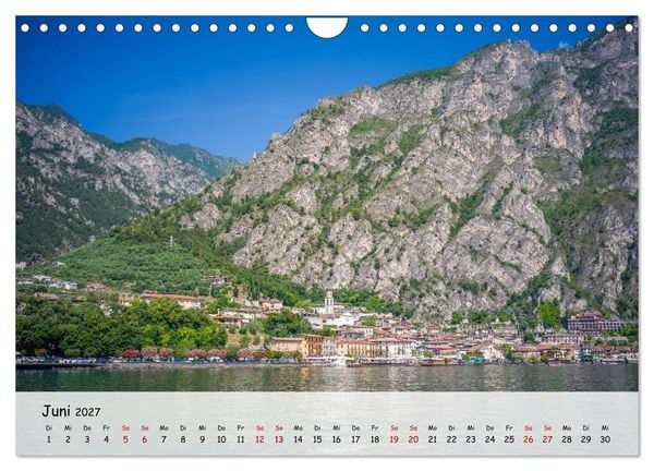 Produktbild: Limone sul Garda - Traumhaftes St&auml;dtchen am Gardasee (Wandkalender 2027 DIN A4 quer), CALVENDO Monatskalender