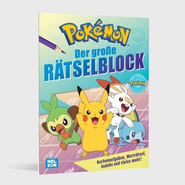 Produktbild: Pok&eacute;mon Activity-Buch: Der gro&szlig;e R&auml;tselblock