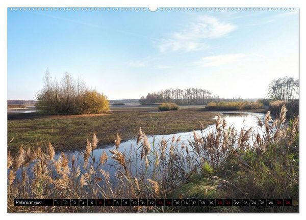 Produktbild: Naturparadies Mei&szlig;endorfer Teiche &ndash; Rund um den H&uuml;ttensee (hochwertiger Premium Wandkalender 2027 DIN A2 quer), Kunstdruck in Hochglanz