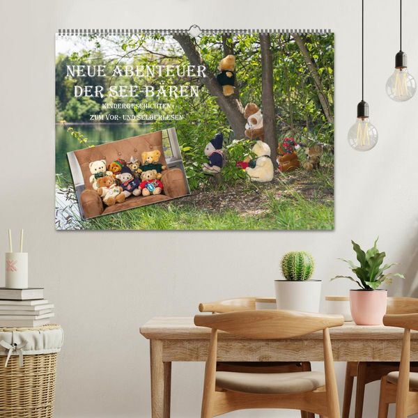 Produktbild: Neue Abenteuer der See-B&auml;ren (Wandkalender 2026 DIN A2 quer), CALVENDO Monatskalender