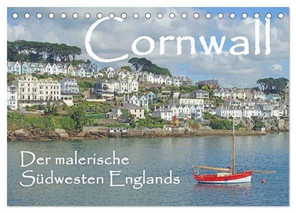 Produktbild: Cornwall. Der malerische S&uuml;dwesten Englands (Tischkalender 2026 DIN A5 quer), CALVENDO Monatskalender